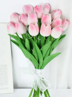 Juego De 5/10 Pcs Luz Nocturna De Tulipes LED Para Jardín Y Hogar Flores Artificiales De PU Decoración Para Bodas Cumpleaños Regalo - details 18