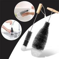Cepillo De Limpieza Para Botellas De Vidrio Y Vino Con Mango De Madera De Abeto Herramienta De Limpieza Para Cocina Y Cristalería Soda Stream - details 18