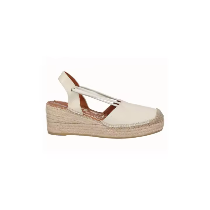 Alpargatas de mujer VIGUERA 2219 ALPARGATA PUNTERA ELASTICOS VAINILLA 35897 25V - 1