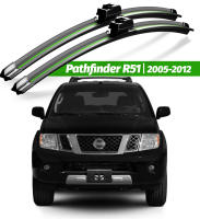 LimpiaFrente LimpiaFrente Delantero Izquierdo Para Nissan Pathfinder R51 2005-2012 Plegable Natural De Goma Negro Y Verde Accesorios Para Ventanas Y Parabrisas - details 0