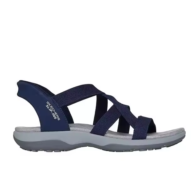 Sandalia Slip-Ins Mujer Skechers 163460 Azul Marino - 1