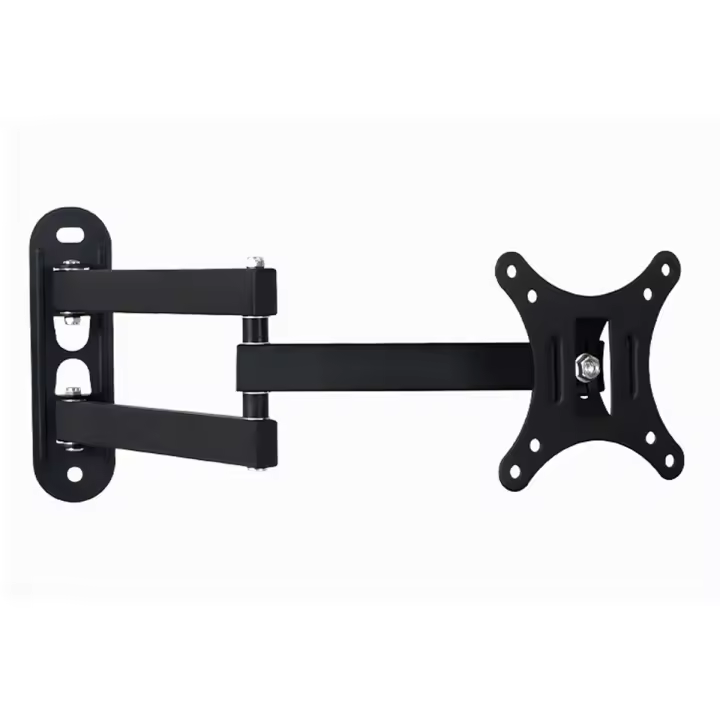Soporte De Pared Para Monitor De TV De 14-26 Pulgadas Ajustable En Acero Inoxidable Soporte Para Pantalla De LCD Y LED - 1