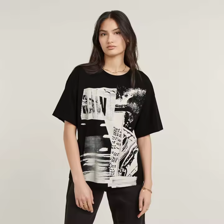 G-star Camiseta De Manga Corta Multi Print Loose R T - 1