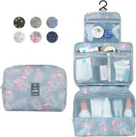 Neceser de viaje colgante, neceser de flamenco, neceser portátil para mujer, neceser de gran capacidad, perfecto - details 0