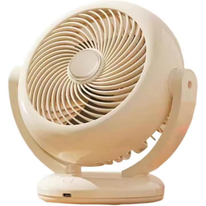 Tienda BIT Ventilador de Mesa Oscilante 180 Grados Tres Velocidades Caqui - 1