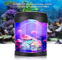 Lámparas de medusas USB, luces nocturnas eléctricas para acuario, lámpara LED de medusas con cambio de color para sala de estar - details 2