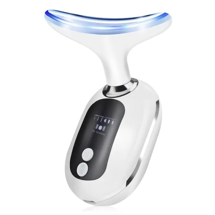 Device de Belleza Lifting Facial, masaje Facial, estiramiento de la piel del Cuello, rejuvenecimiento, Doble Barbilla REDUCCIÓN DE LA, eliminación de Arrugas, therapy de fotones LED - 1