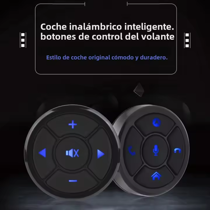 Control Remoto Inalámbrico Para Coche 10 Botones Volante Radio Android Distancia De Audio Multimedia Control Inteligente Botones - 1