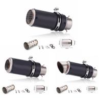 Escape De Motocicleta Modificado Muffler Pipe Para MT07 R1 ER6N CBR250R Nmax Tmax530 Msx125 Scooter Pit Bike Dirt Motocross Universal - details 0
