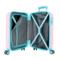 Maleta de Cabina Disney Stitch Rígida 55cm Colección Heart Rosa - Ideal para Pequeñas Aventureras - Marca Disney Next Door Universal - details 1