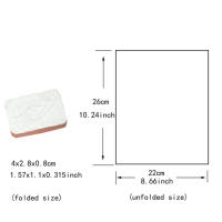 Toallas De Rostro Descomprimidas 20pcs En Bolsa Toallas De Limpieza Desechables Para Viaje Toallas De Lavado Facial Suaves 20x26cm - details 9