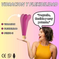 Vibrador Clítoris Mujer con 10 Modos de Vibración – Estimulador Femenino Pequeño y Potente, Masajeador Manual Recargable USB, Vibrador Íntimo Discreto para Clítoris, Juguete Sexual Mujer Más Vendido, Vibrador íntimo discreto Silencioso - details 0