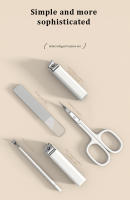 Juego De Tijeras De Uñas De Acero Inoxidable 5 En 1 Con Espejo Trimmer Pedicura Cuidado De Oídos Y Fichado Herramientas Profesionales De Belleza - details 2