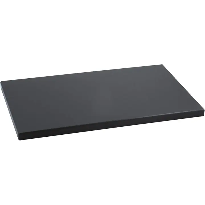 Metaltex - Tabla de cocina, Polietileno,  50 x 30 x 2 cm. Polietileno PE-500 Con pies antideslizantes. Colores ; Negro , Blanco o Marron. - 1