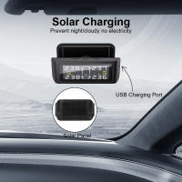 Sistema De Monitoreo De Presión De Neumáticos Para Coche Con Alarma De Seguridad Automática Y 4 Sensores Externos Wireless Mini TPMS USB - details 16