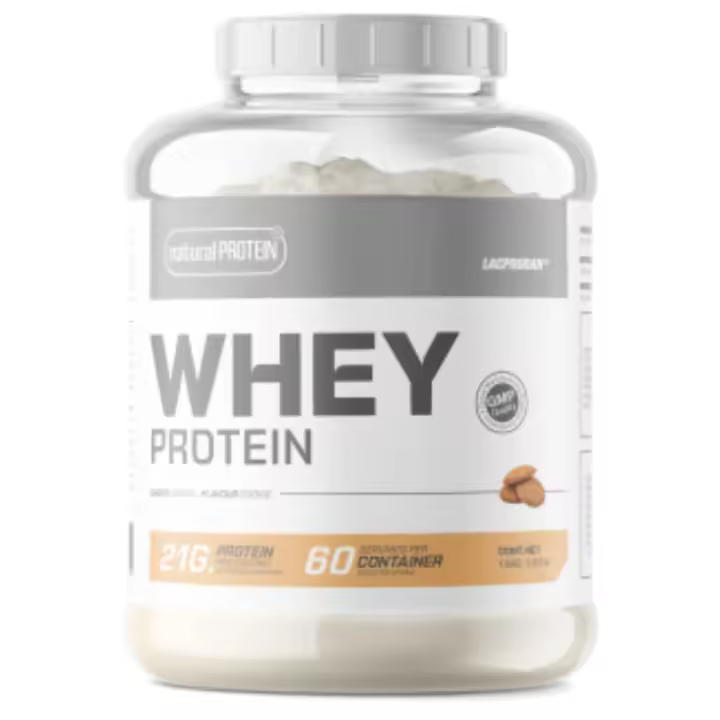 WHEY Proteína Lacprodan 1800g - Natural PROTEIN │MUSCLECULT  Aumentar Masa Muscular - 1