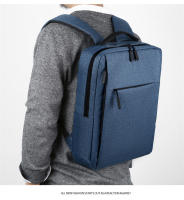 Mochila Para Laptop De 15.6 Pulgadas Para Hombres Nylon Impermeable Con USB Bolsa Escolar Para Viajes Con Portátil Interior - details 25