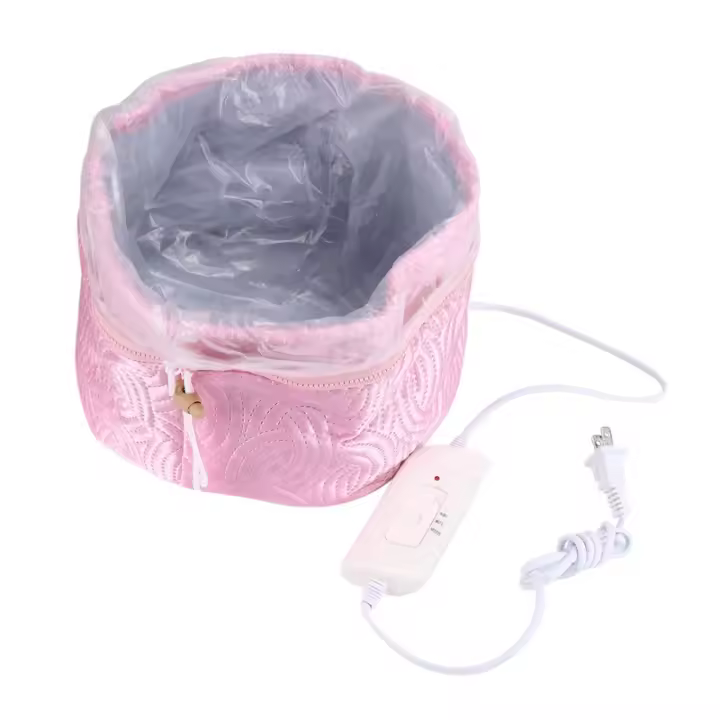 Gorro de vapor eléctrico para secar el cabello, tratamiento térmico, gorro de aceite para hornear, SPA de belleza, enchufe de EE. UU. Nutritivo para el cabello - 1