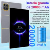 20000mAh,Tablet Android 2025, Versión Global, 14 Núcleos,Nueva Red, 16GB + 1TB, 10,1 Pulgadas, Android 13,0, Wifi - details 10