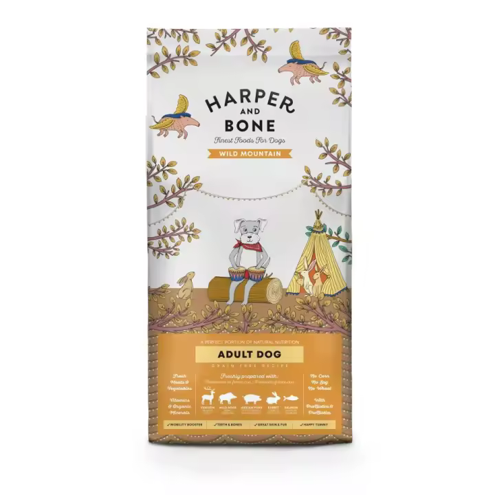 Harper & Bone Adult Dog Wild Mountain 2Kg - 1