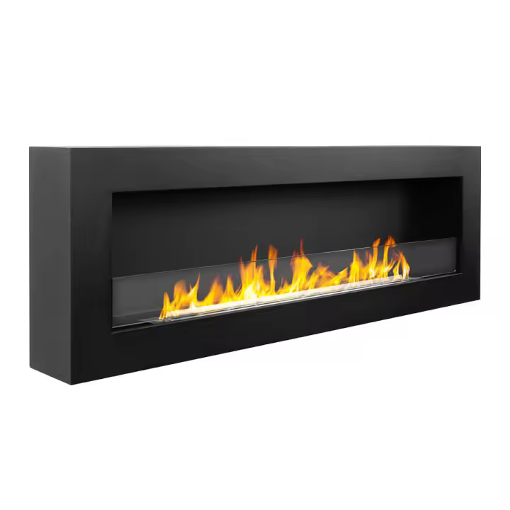 Chimenea de Bioetanol DE LA PARTE Biochimenea 120x40 SIENA 120 Negra - 1