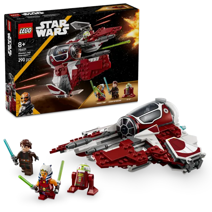 INTERCEPTOR JEDI DE AHSOKA LEGO STAR WARS 75401 - 1