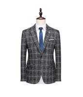 Chaleco Masculino De Negocios Moda Casual Profesional Traje Slim-fit Para Bodas Estilo Británico Abierto Completo Talla Regular - details 10