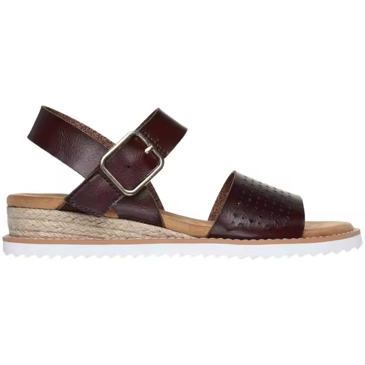 Sandalias marca Skechers modelo 114143-Choc para mujer en color marrón - 1