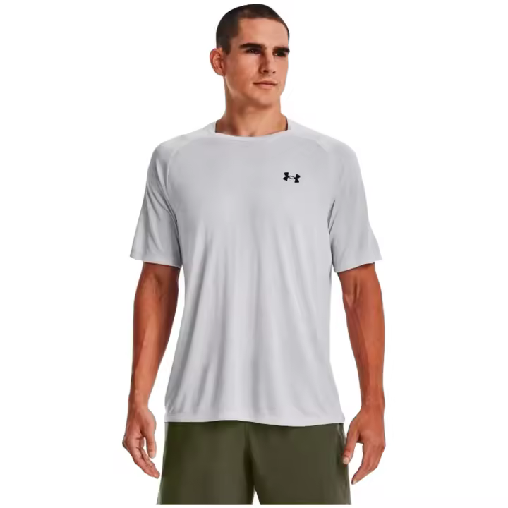 Camiseta de Manga Corta Under Armour Tiger Tech 2.0 Ss-Gry para hombre en color gris - 1