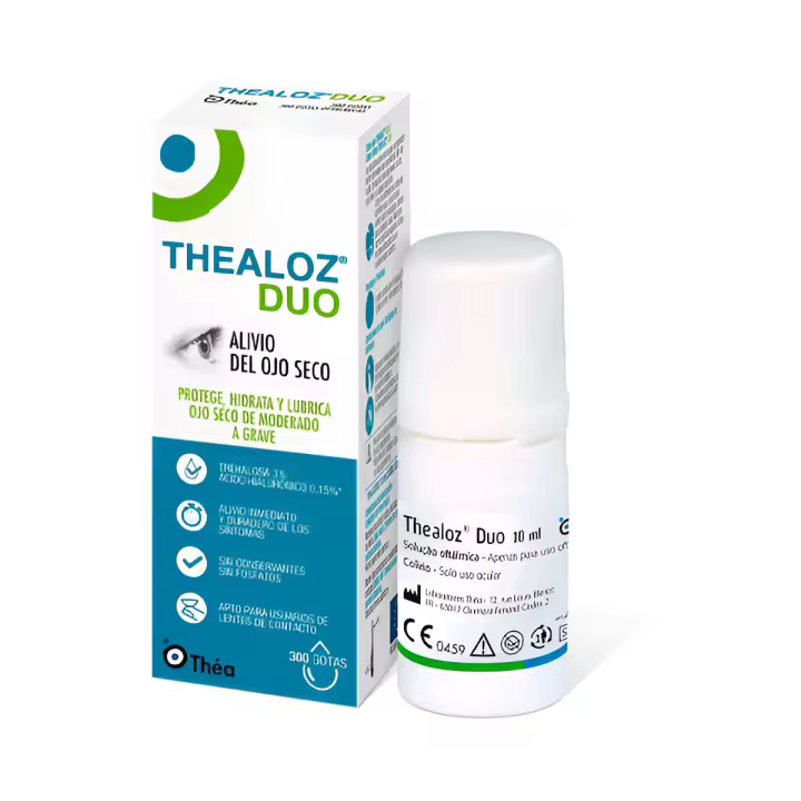 Thea Laboratorios Thealoz Duo Solución Oftálmica para Alivio del Ojo Seco 10 Ml - 1