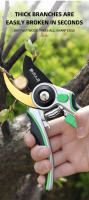 Tijeras De Podar AIRAJ 2406 Herramientas De Jardín Ahorro De Esfuerzo Con Agarre Antideslizante Y Protección Para Mano Duraderas Para Podar Ramas Afiladas - details 2