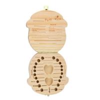 BARAC Caja Dientes de Leche Organizador Madera Castellano Niño Niña Principe Princesa Rubia chico Ratoncito Perez cajita de madera detalles y regalos de Bautizos, Bodas, Comuniones, Cumpleaños - details 2