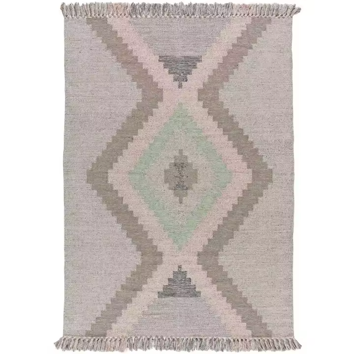 ATTICGO Alfombra de Interior Estilo Étnica en Multicolor - Chandia 1140  80x120, 120x170, 160x230 cm - 1