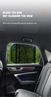 Protector Solar Para Coche Cortina De Ventana Malla Visera De Verano Protección UV Cortina De Ventana Trasera Fiel Al Tamaño - details 4