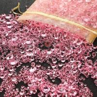 2000pcs De Piedras Gemelas Rojas Acrílicas Redondas Y Punta Redonda Tamaños Mixtos 0.3mm-10mm Para DIY Joyería - details 2