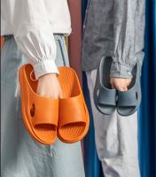 Zapatillas Casuales Para Hombre De Color Sólido Antideslizantes Con Suela Gruesa Material EVA Diseño Versátil Y Estiloso Para Uso Interior Y Verano - details 6