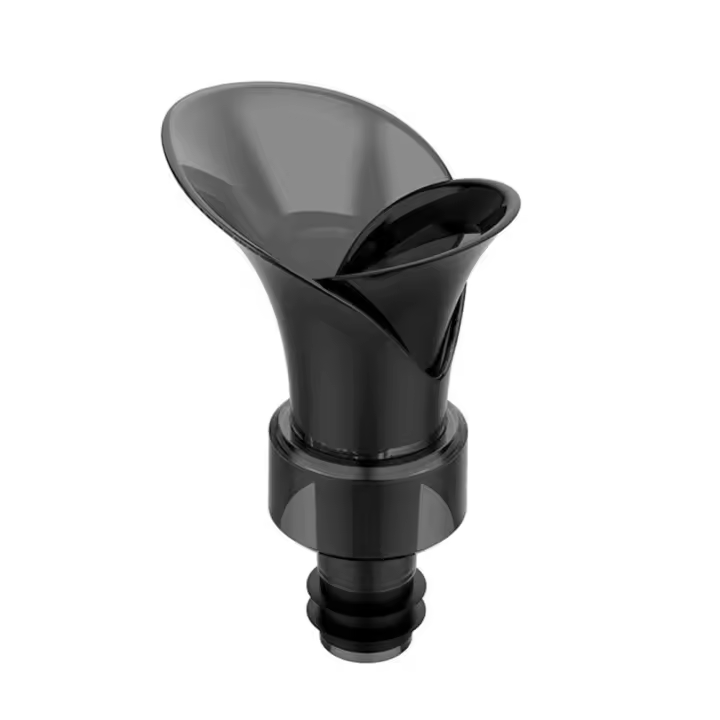 Dispensador De Vino Forma De Pétalos Tapa De Vaciado Y Conservación a Vacío 2-en-1 Almacenamiento Rápido Dispensador De Vino Doméstico Material De Silicona - 1