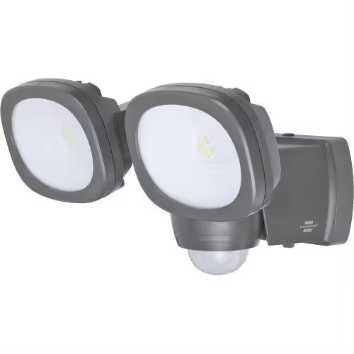 Foco led de pared doble a batería lufos 420 con detector de movimiento (240 x 2 lm) - 1