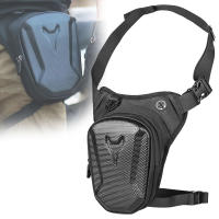 Bolsa De Cintura Para Motocicleta Impermeable Con Carcasa Rígida Bolsa De Pierna Bum Bag De Cuero Genuino Para Deporte Al Aire Libre - details 6