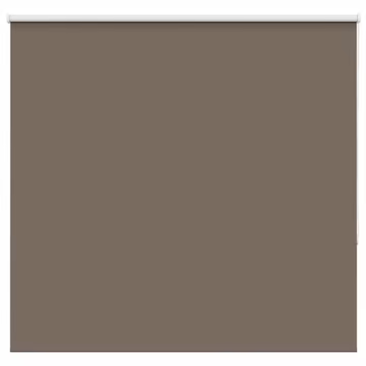 Estor Enrollable Opaco Color Café 150x175 cm Tela Ancho 146,6cm - 1