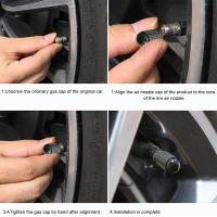 Tapa De Válvula De Neumático Para Coche Motocicleta Bicicleta Cubierta De Polvo Plástica Negra Accesorios De Auto - details 5