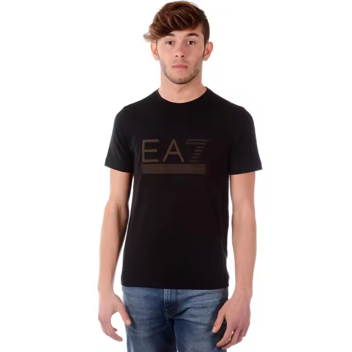Camiseta Emporio Armani EA7 Algodon Hombre Negro 3 ZPT42PJ18Z 1200 - 1