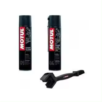 Kit Limpieza y Engrase Cadena Motul C4 + C1 - 1