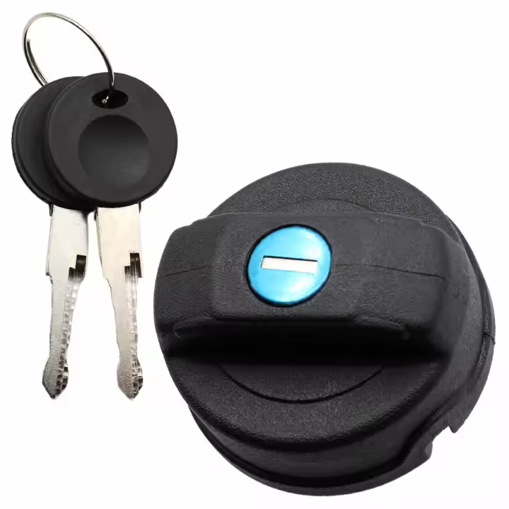 AUTOZOCO Tapón del deposito combustible, Tapa del tanque de gasolina, Tapa de llenado de combustible, Tapón de combustible, OEN 191201551A, Compatible con Volkswagen, Vauxhall y Opel - 1