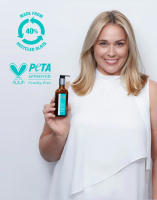 Moroccanoil Tratamiento Light 25 Ml. Aceite capilar multitarea con infusión de aceite de argán para suavizar el encrespamiento, desenredar, acondicionar y potenciar el brillo. Específicamente formulado para cabello teñido en tonos claros y cabellos finos. - details 3