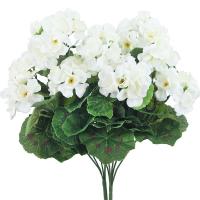 Plantas Artificiales Silken Begonia Para Bodas Decoración De Hogar Y Navidad Regalo DIY De Flores Silken En Vaso Para Ventanas Y Paredes - details 12