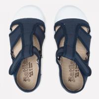 Zapatillas de lona niño BATILAS 801/122 SANDALIA CERADA LONA NAVY 34582 25V - details 4