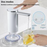 Bomba Eléctrica De Agua Automática Plegable Y Recargable Para Botella De 19 Litros Dispensador De Agua Para Escritorio Con Temperaturas Icy Warm Y Hot - details 7