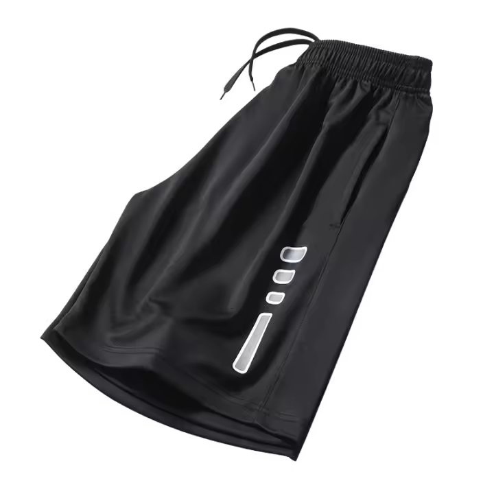 Shorts De Correr Para Hombre Suelto Transpirable Secado Rápido Estampado Rayado Deporte Baloncesto Gimnasio Entrenamiento Fitness Workout Bottom - 1