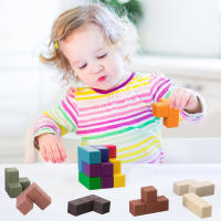 Juguetes De Bloques De Construcción De Silicona Alimentaria Para Bebés Educativos Montessori Reconocimiento De Formas Y Edad Temprana - details 9